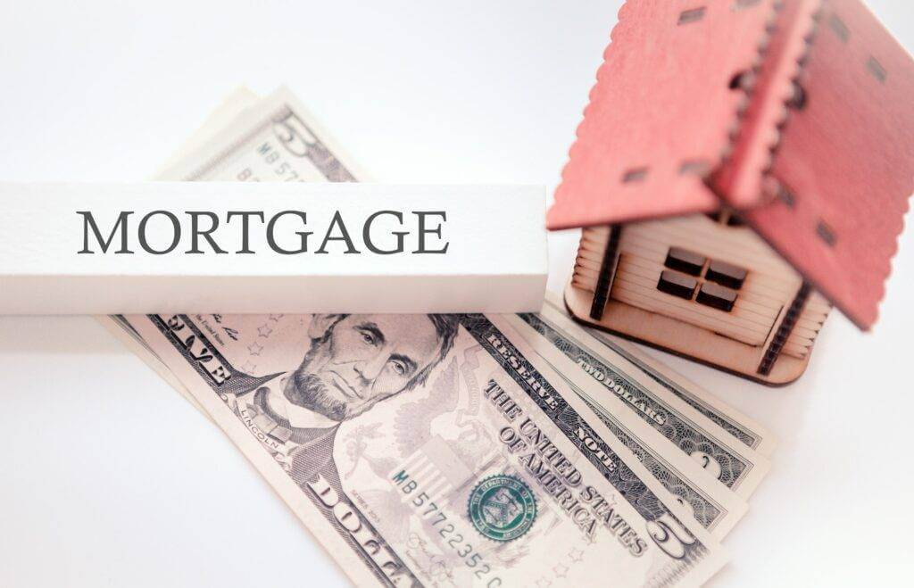 The inscription mortgage as a reminder of the payment for the purchase of a house or apartment